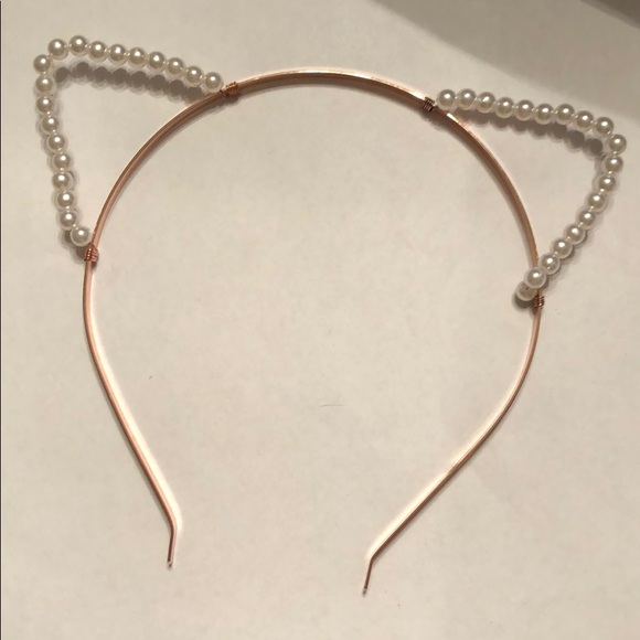 Rose Gold Pearl Cat Ears🐱 - Picture 2 of 2